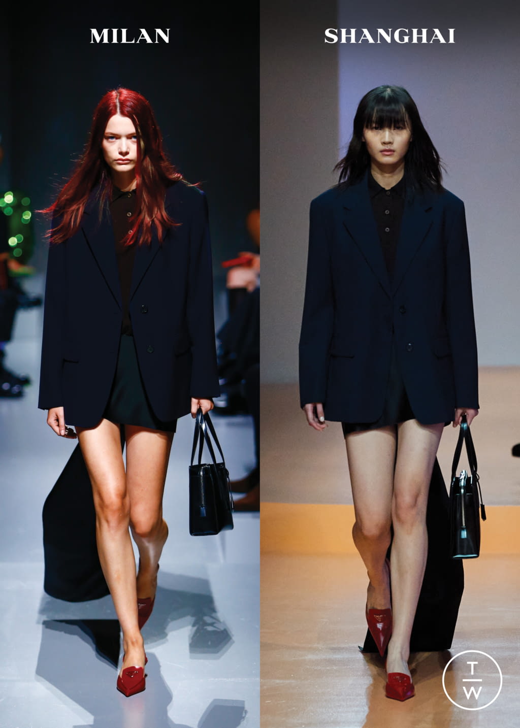 Fashion Week Milan Spring/Summer 2022 look 33 from the Prada collection womenswear