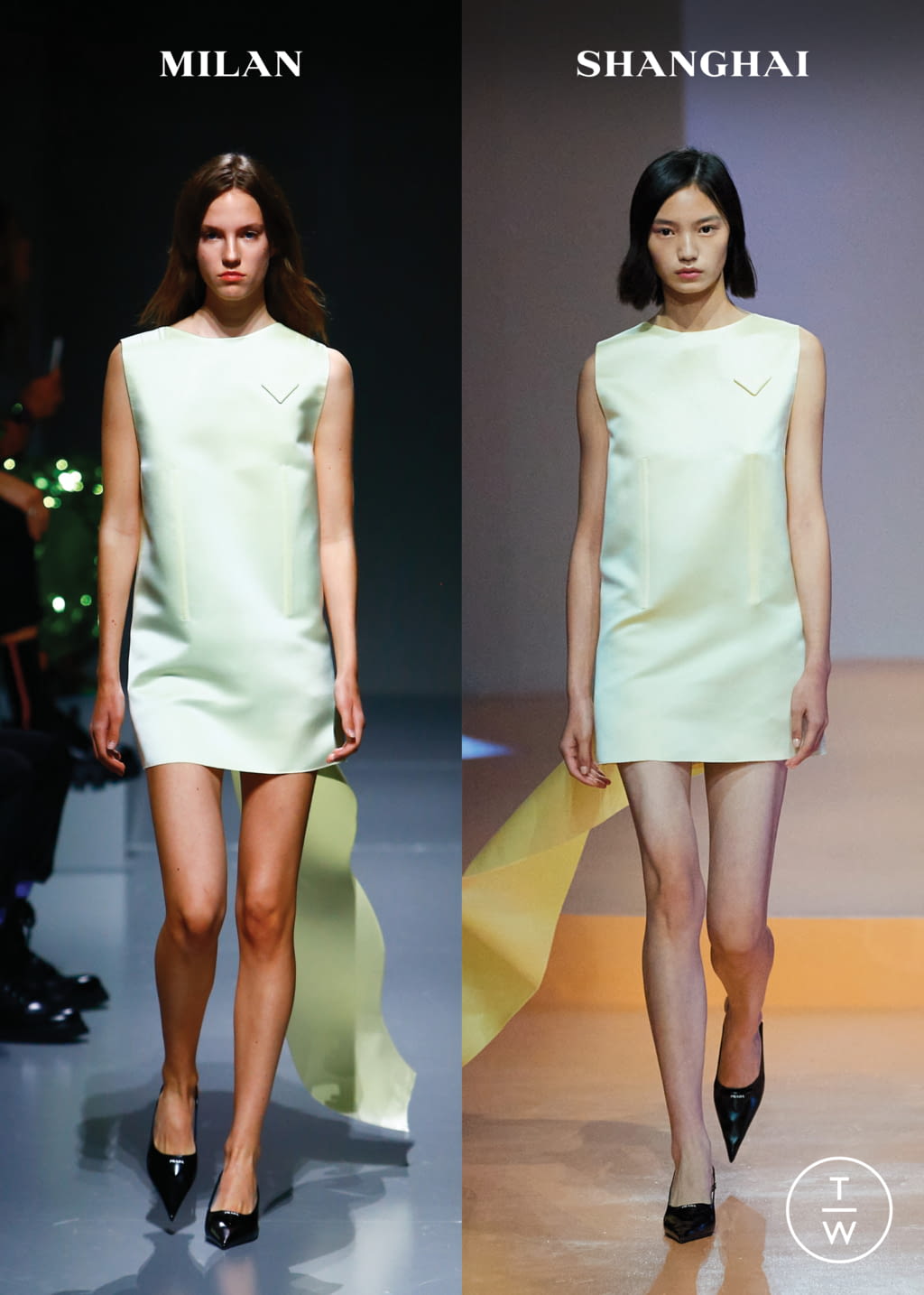Fashion Week Milan Spring/Summer 2022 look 36 from the Prada collection womenswear