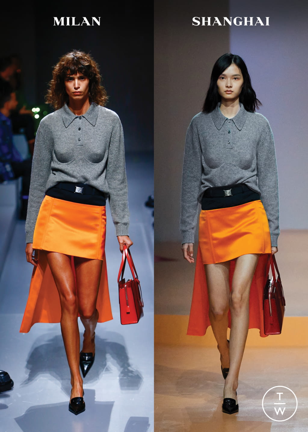 Fashion Week Milan Spring/Summer 2022 look 38 from the Prada collection womenswear