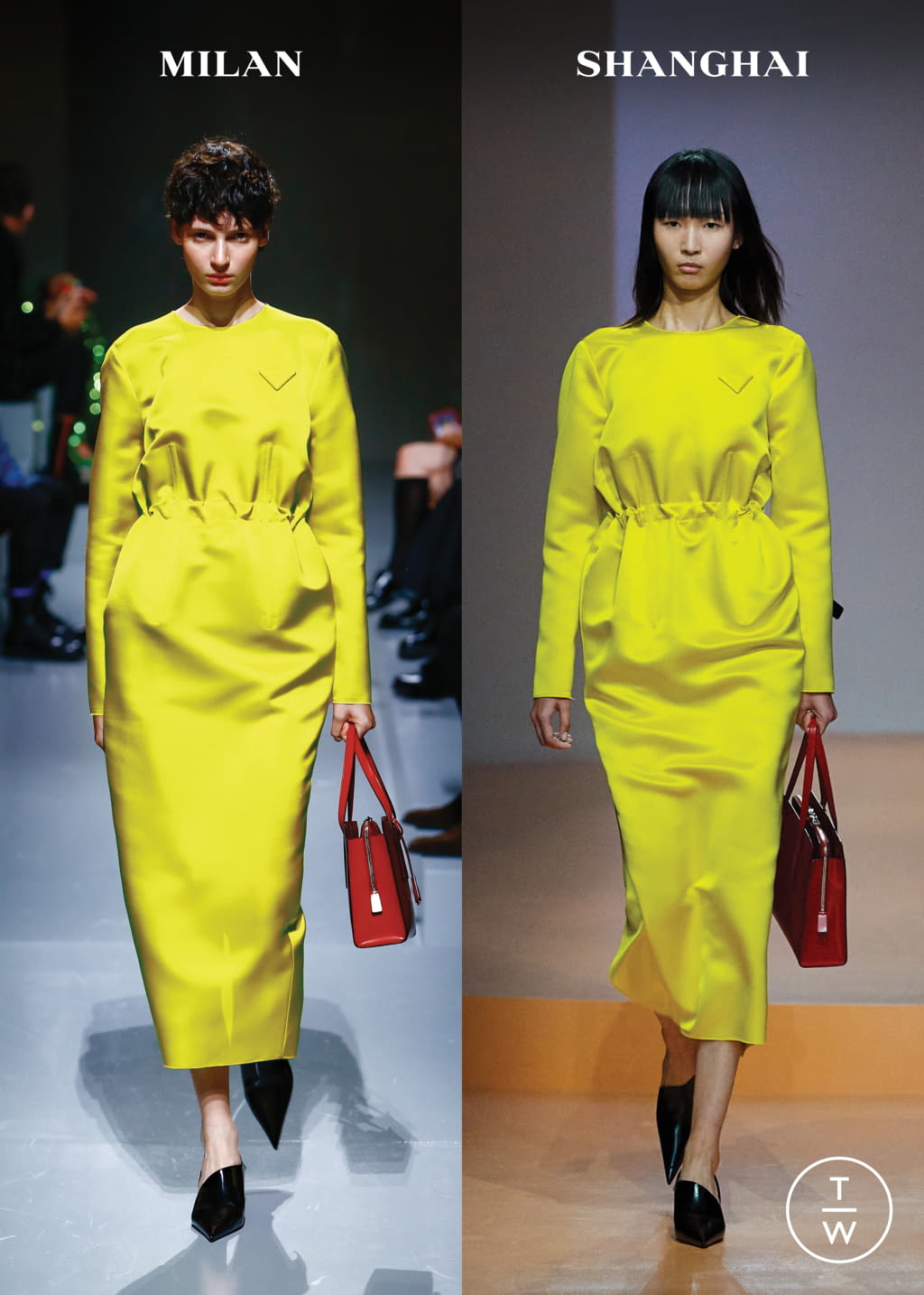 Fashion Week Milan Spring/Summer 2022 look 8 from the Prada collection 女装