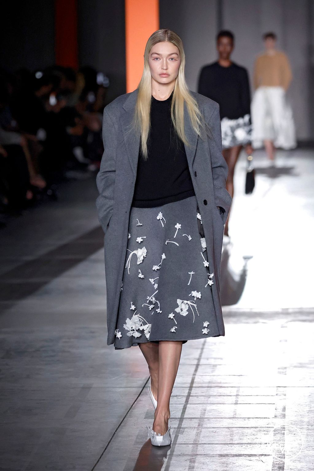 Fashion Week Milan Fall/Winter 2023 look 11 from the Prada collection womenswear