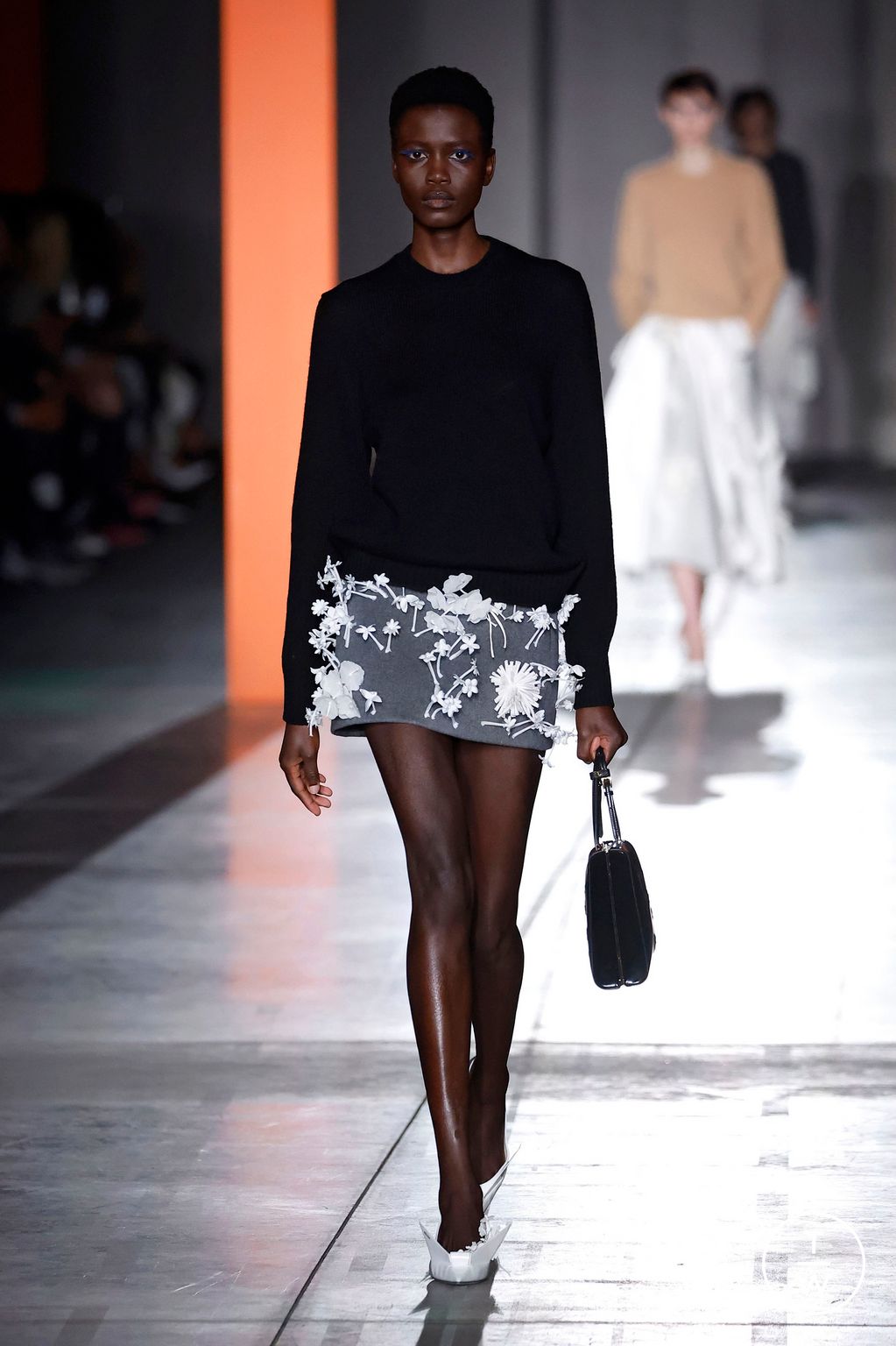 Fashion Week Milan Fall/Winter 2023 look 12 from the Prada collection womenswear