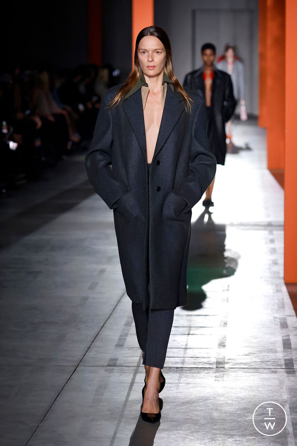 Fashion Week Milan Fall/Winter 2023 look 20 from the Prada collection womenswear