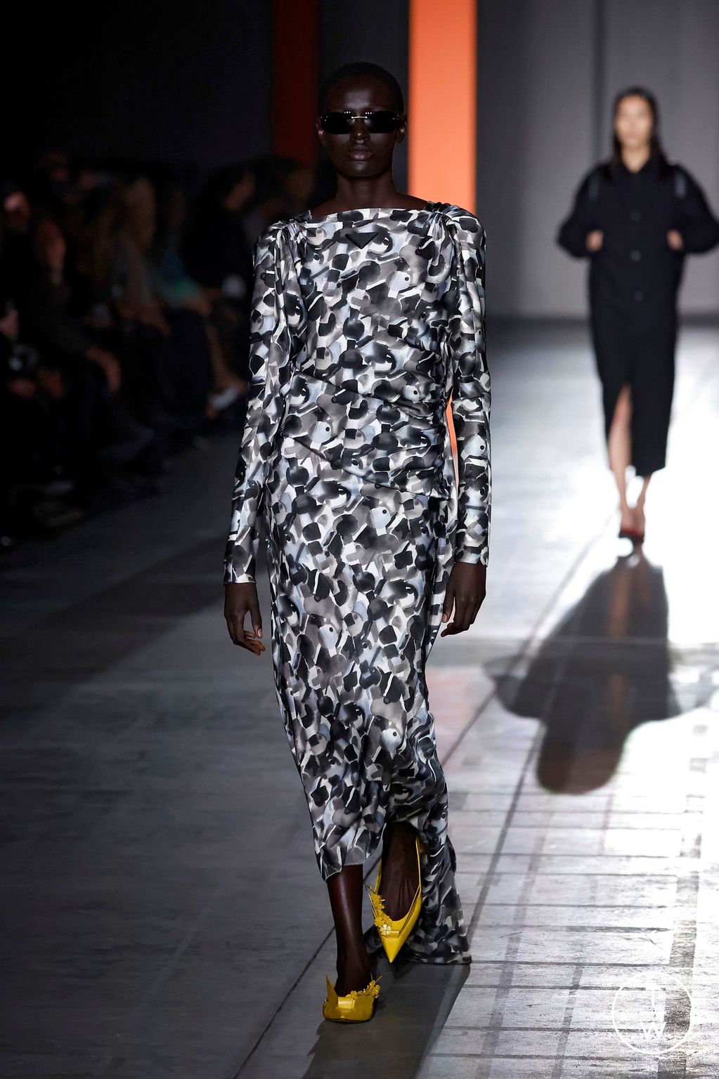 Fashion Week Milan Fall/Winter 2023 look 53 from the Prada collection womenswear