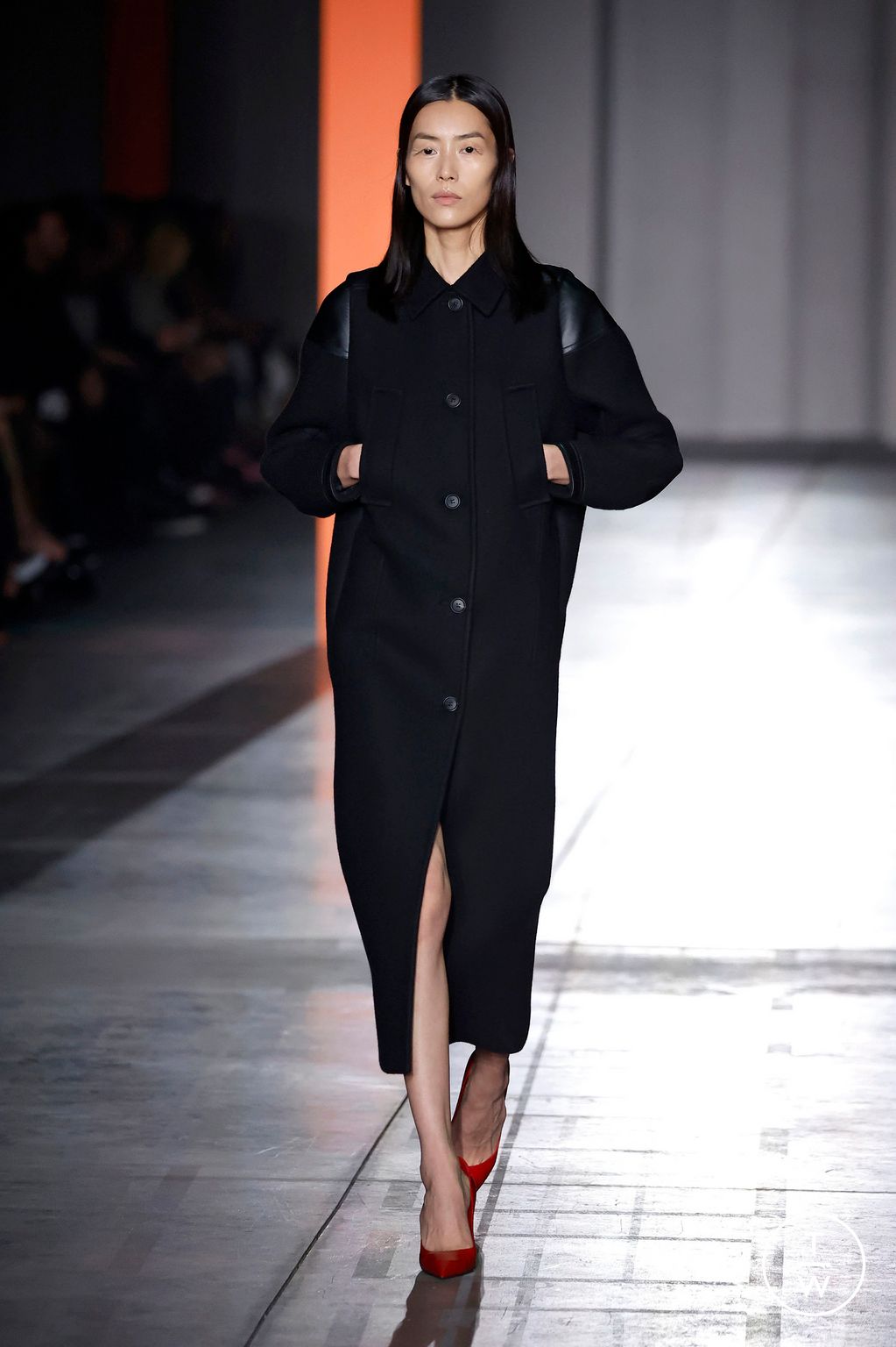 Fashion Week Milan Fall/Winter 2023 look 54 from the Prada collection womenswear
