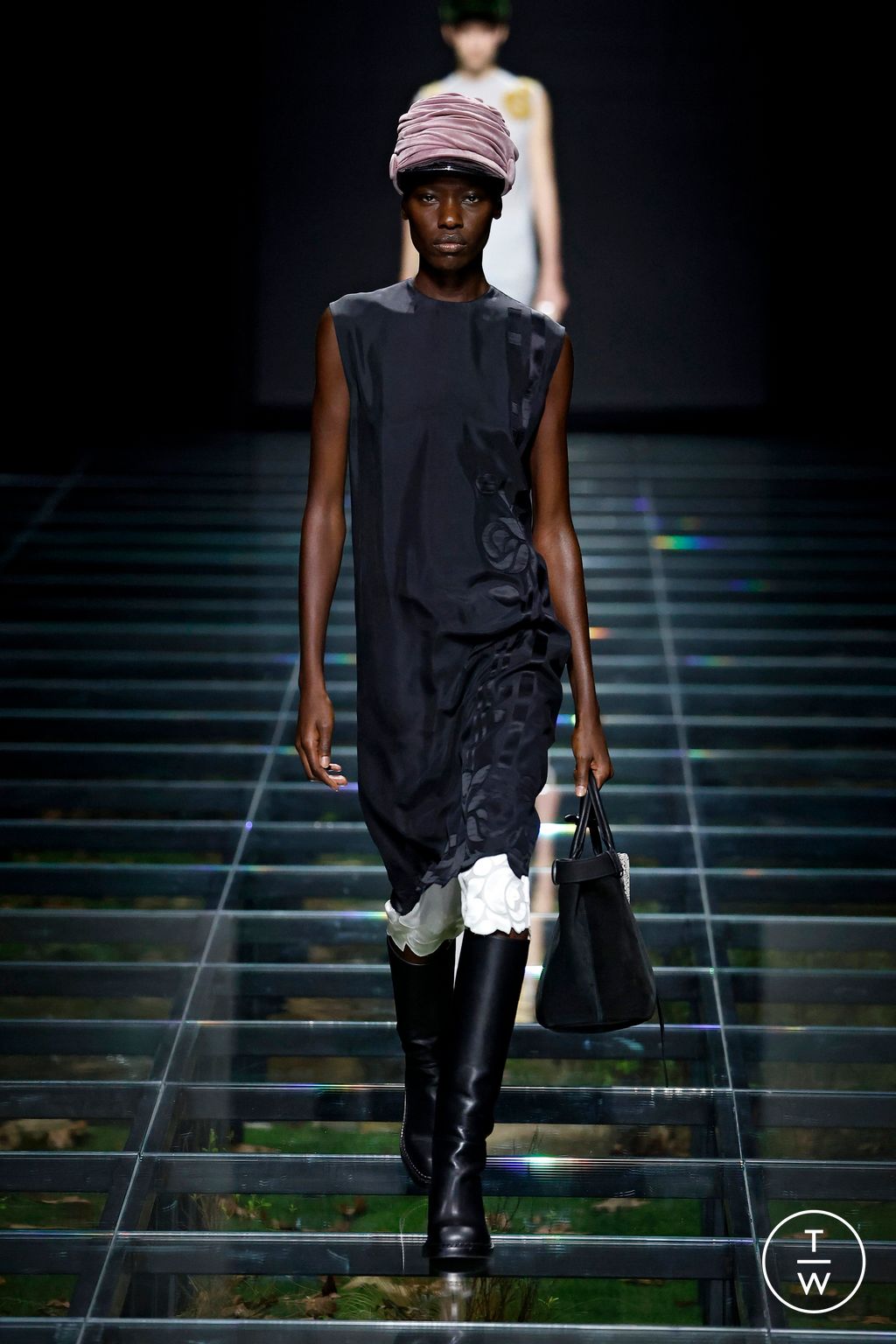 Fashion Week Milan Fall/Winter 2024 look 13 from the Prada collection womenswear