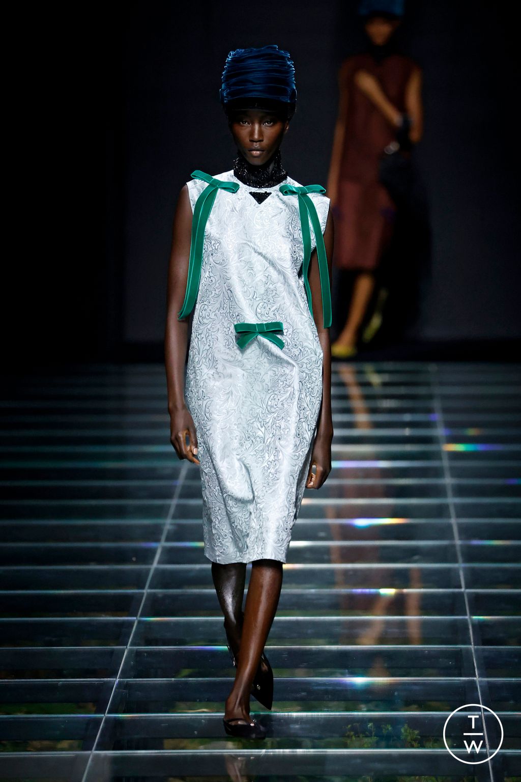 Fashion Week Milan Fall/Winter 2024 look 51 de la collection Prada womenswear