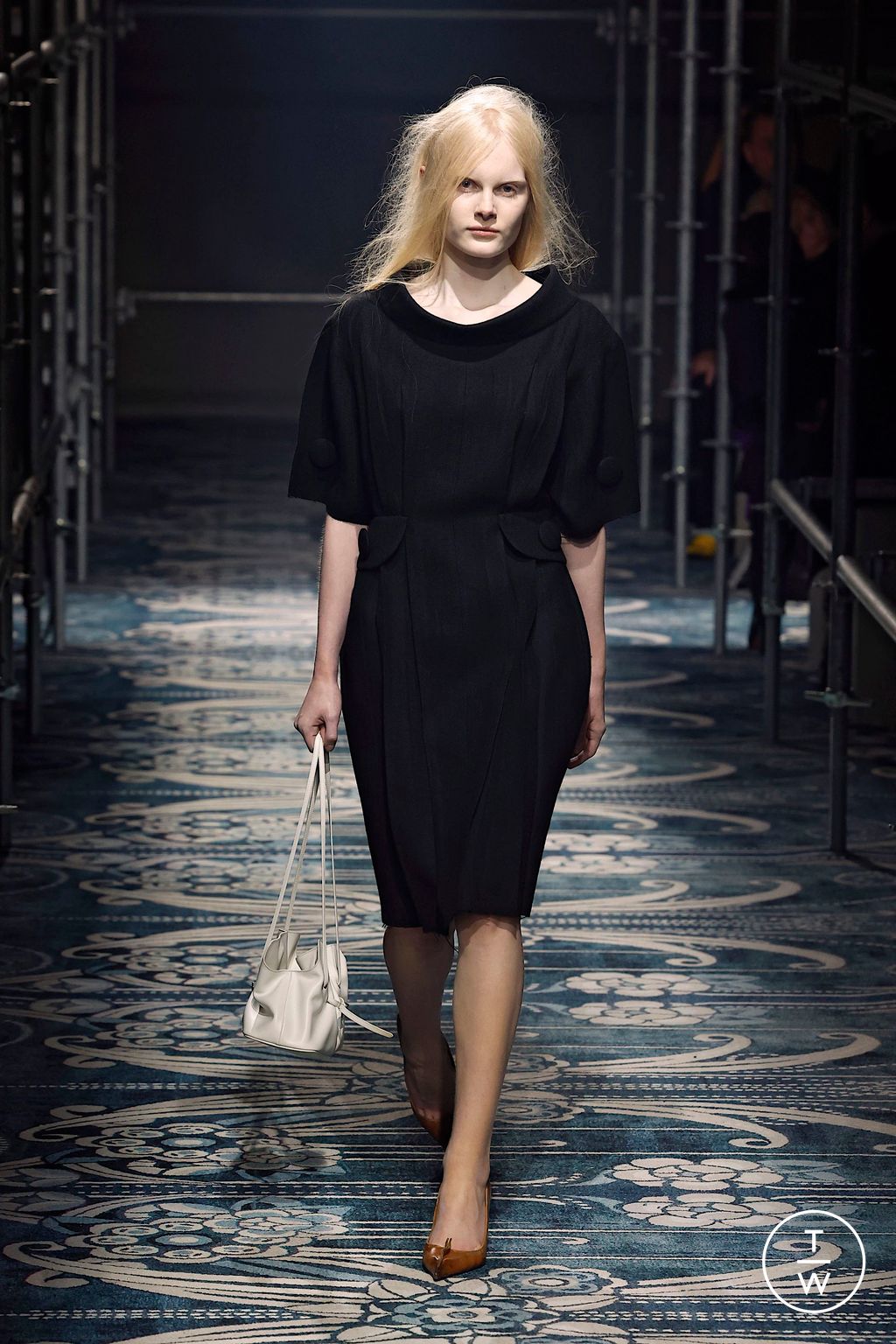 Fashion Week Milan Fall/Winter 2025 look 2 from the Prada collection womenswear