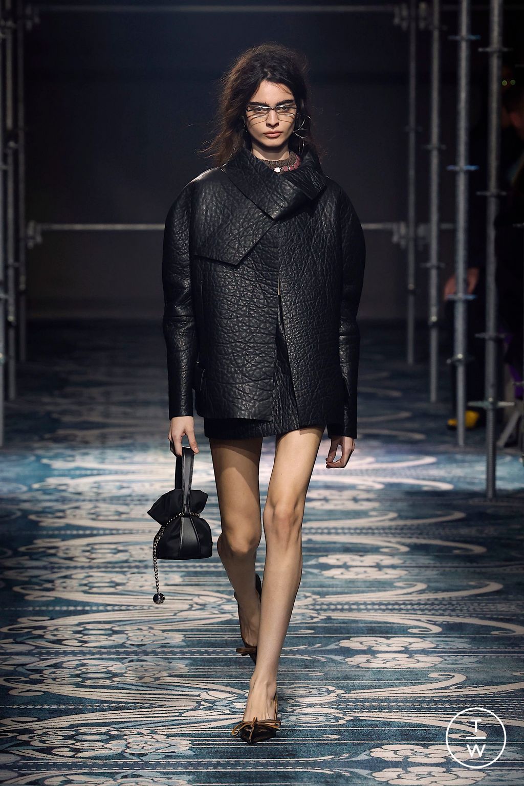 Fashion Week Milan Fall/Winter 2025 look 35 from the Prada collection womenswear