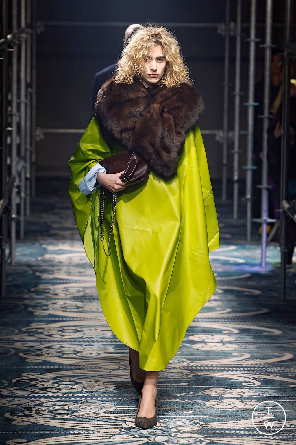 Fashion Week Milan Fall/Winter 2025 look 42 from the Prada collection womenswear