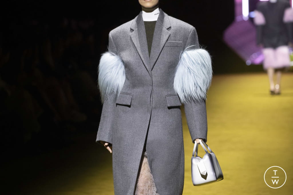 Fashion Week Milan Fall/Winter 2022 look 7 from the Prada collection womenswear accessories