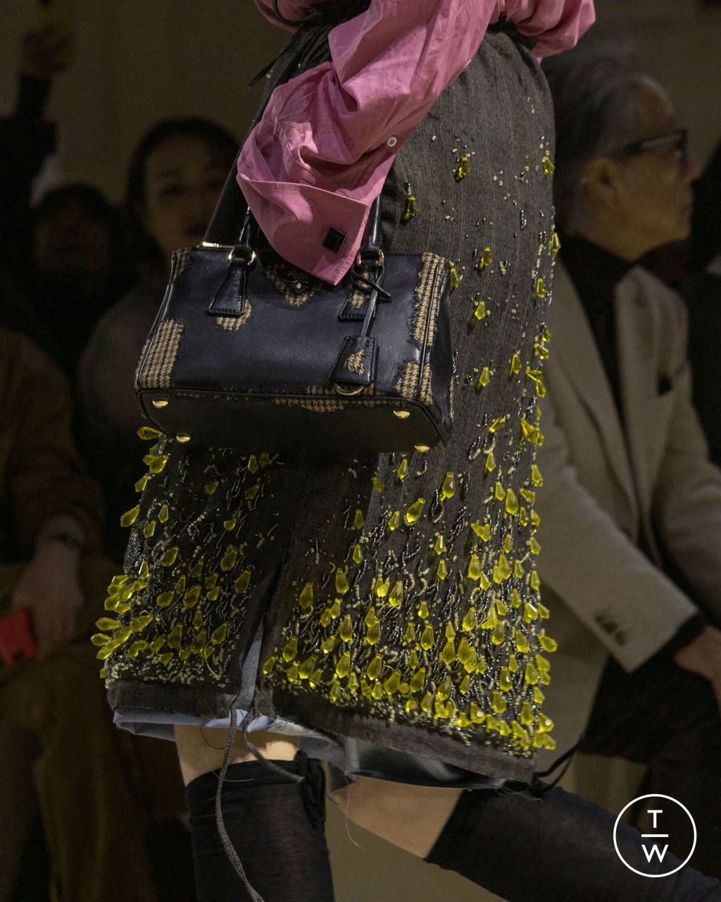Fashion Week Milan Fall/Winter 2026 look 71 from the Prada collection womenswear accessories