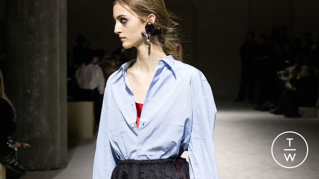 Fashion Week Milan Fall/Winter 2026 look 97 from the Prada collection womenswear accessories