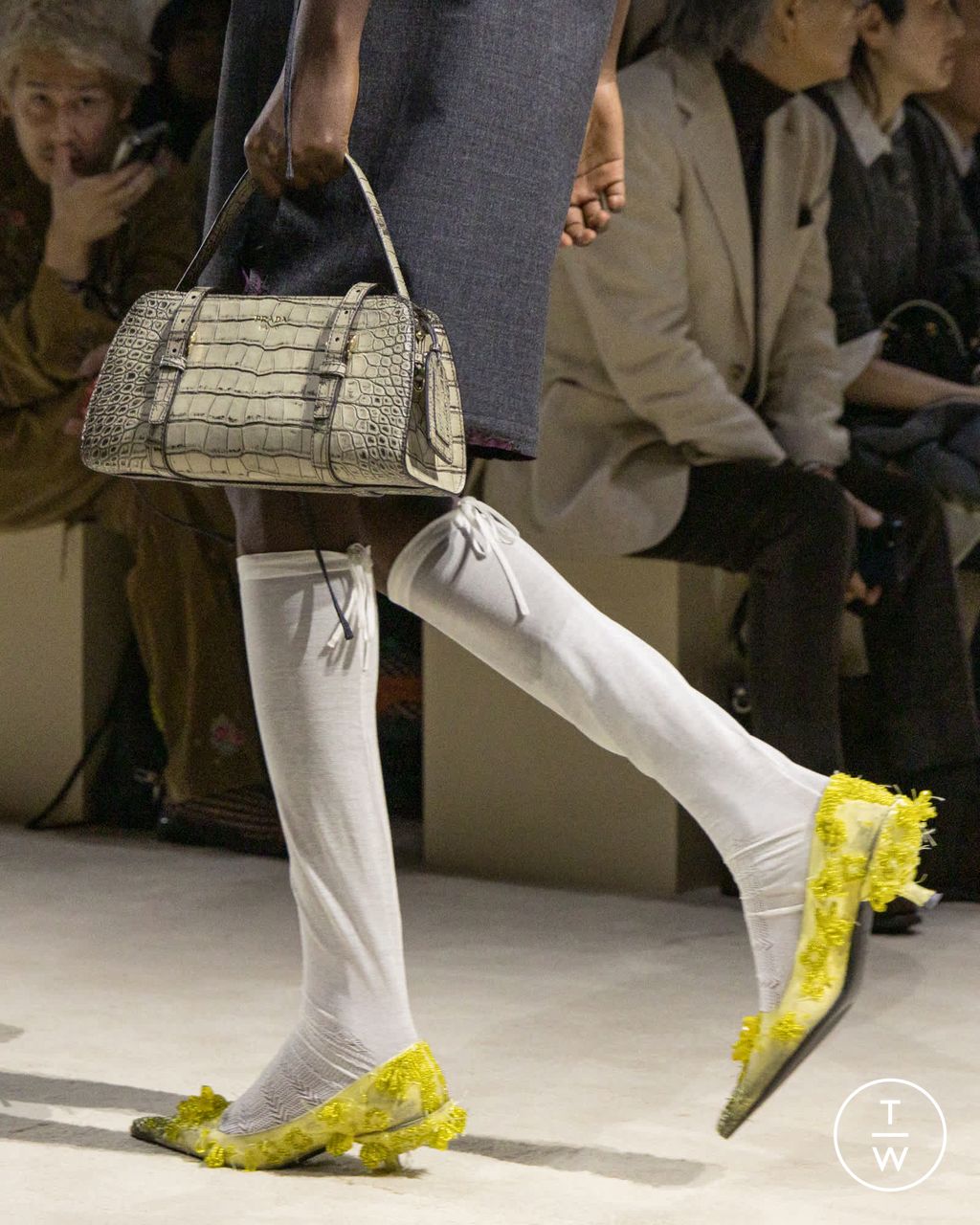 Fashion Week Milan Fall/Winter 2026 look 118 from the Prada collection womenswear accessories