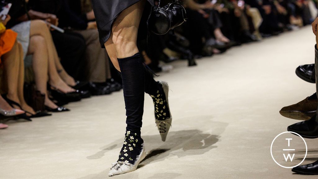 Fashion Week Milan Fall/Winter 2026 look 128 from the Prada collection womenswear accessories