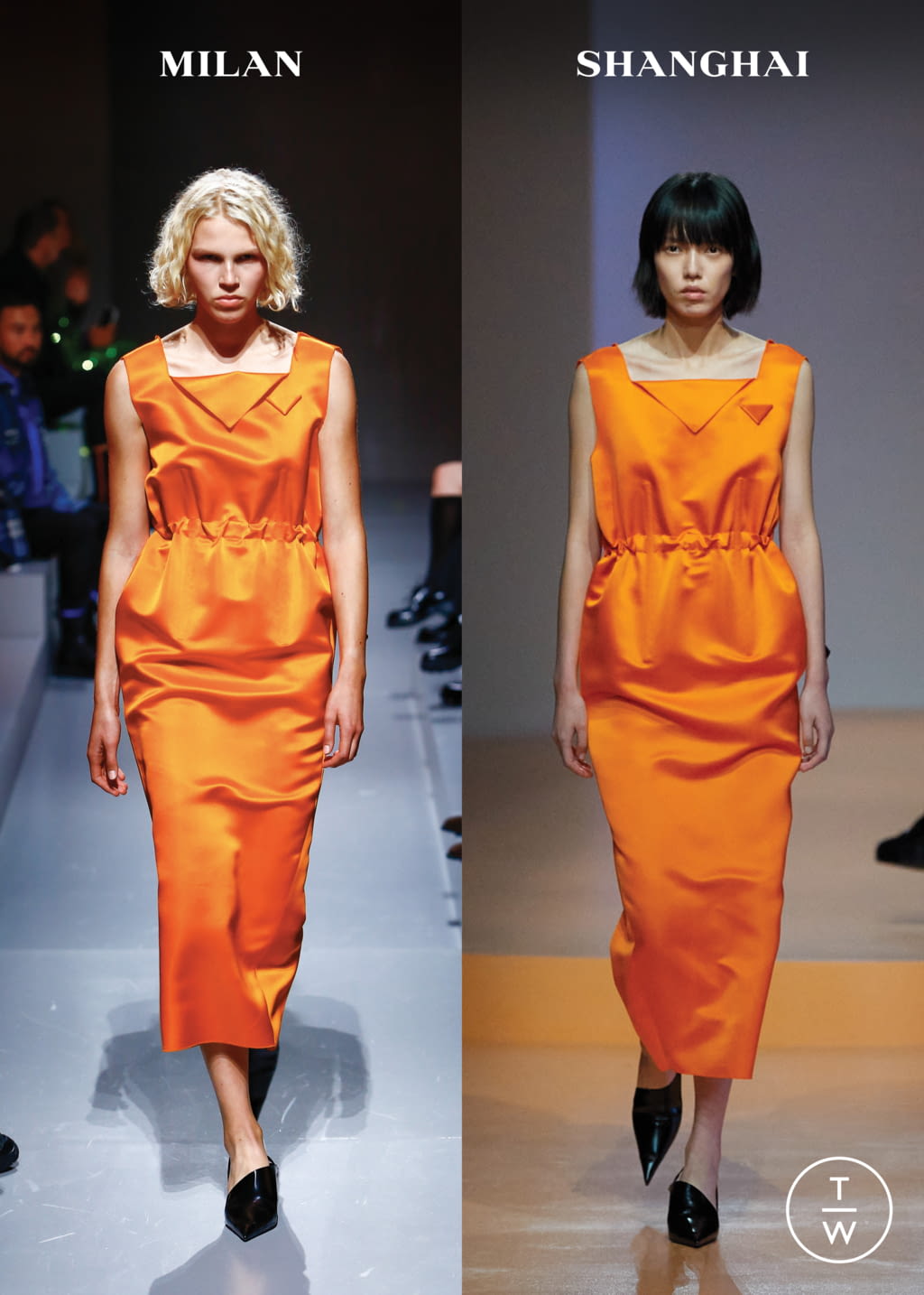 Fashion Week Milan Spring/Summer 2022 look 10 from the Prada collection womenswear