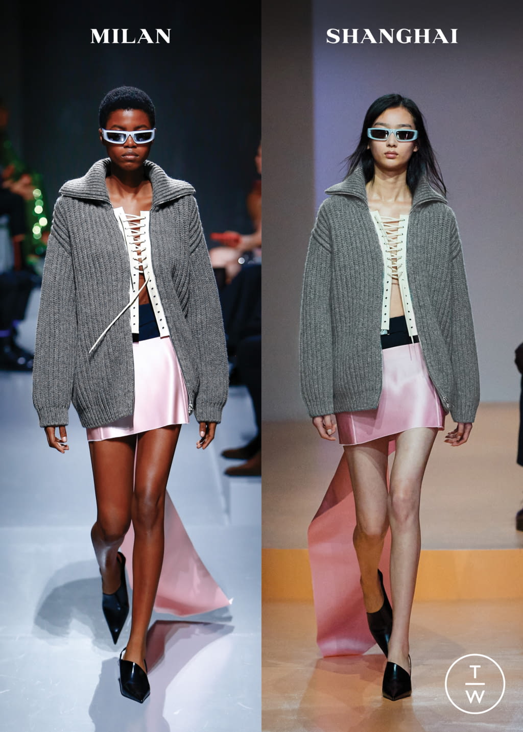 Fashion Week Milan Spring/Summer 2022 look 19 from the Prada collection womenswear