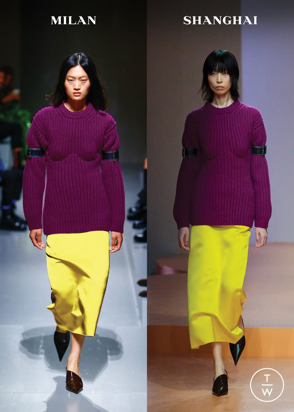 Fashion Week Milan Spring/Summer 2022 look 21 from the Prada collection womenswear