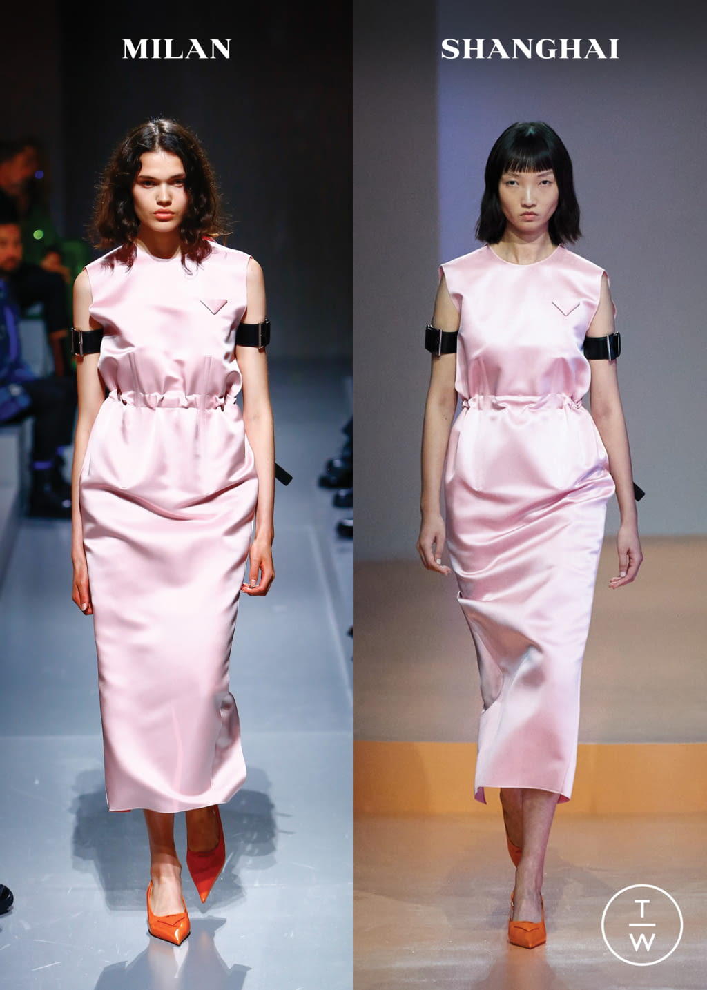 Fashion Week Milan Spring/Summer 2022 look 22 from the Prada collection womenswear