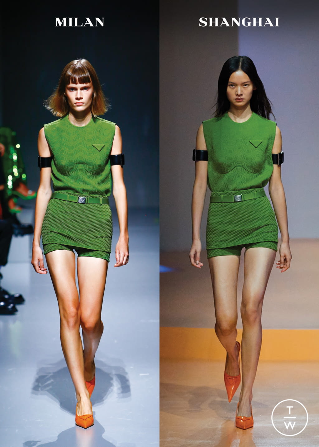 Fashion Week Milan Spring/Summer 2022 look 28 from the Prada collection womenswear