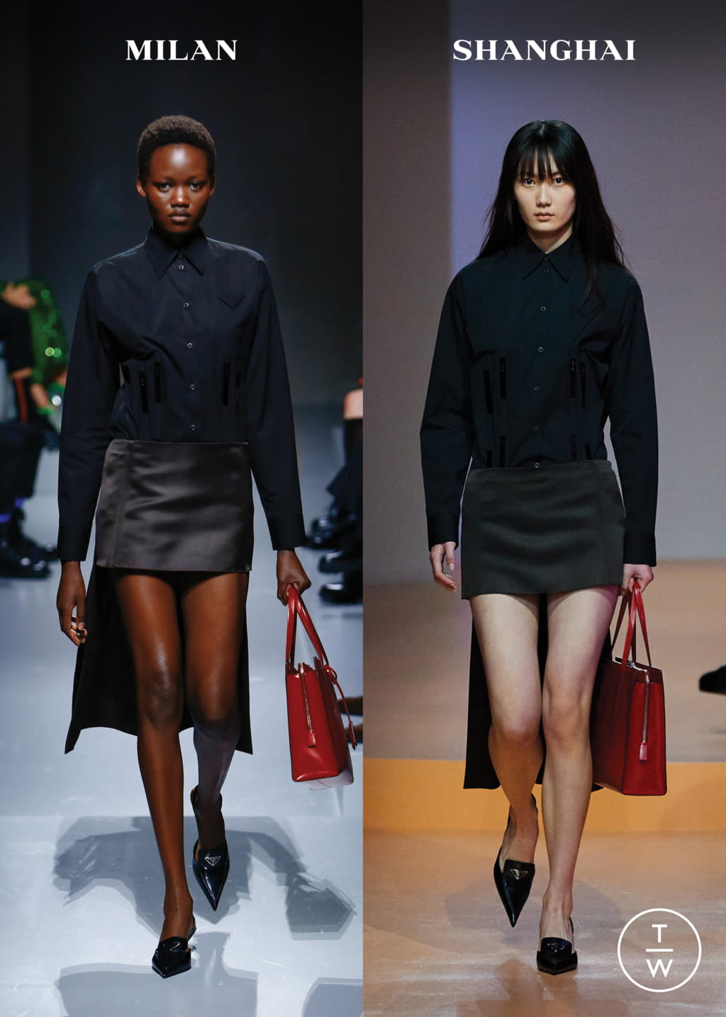 Fashion Week Milan Spring/Summer 2022 look 31 de la collection Prada womenswear