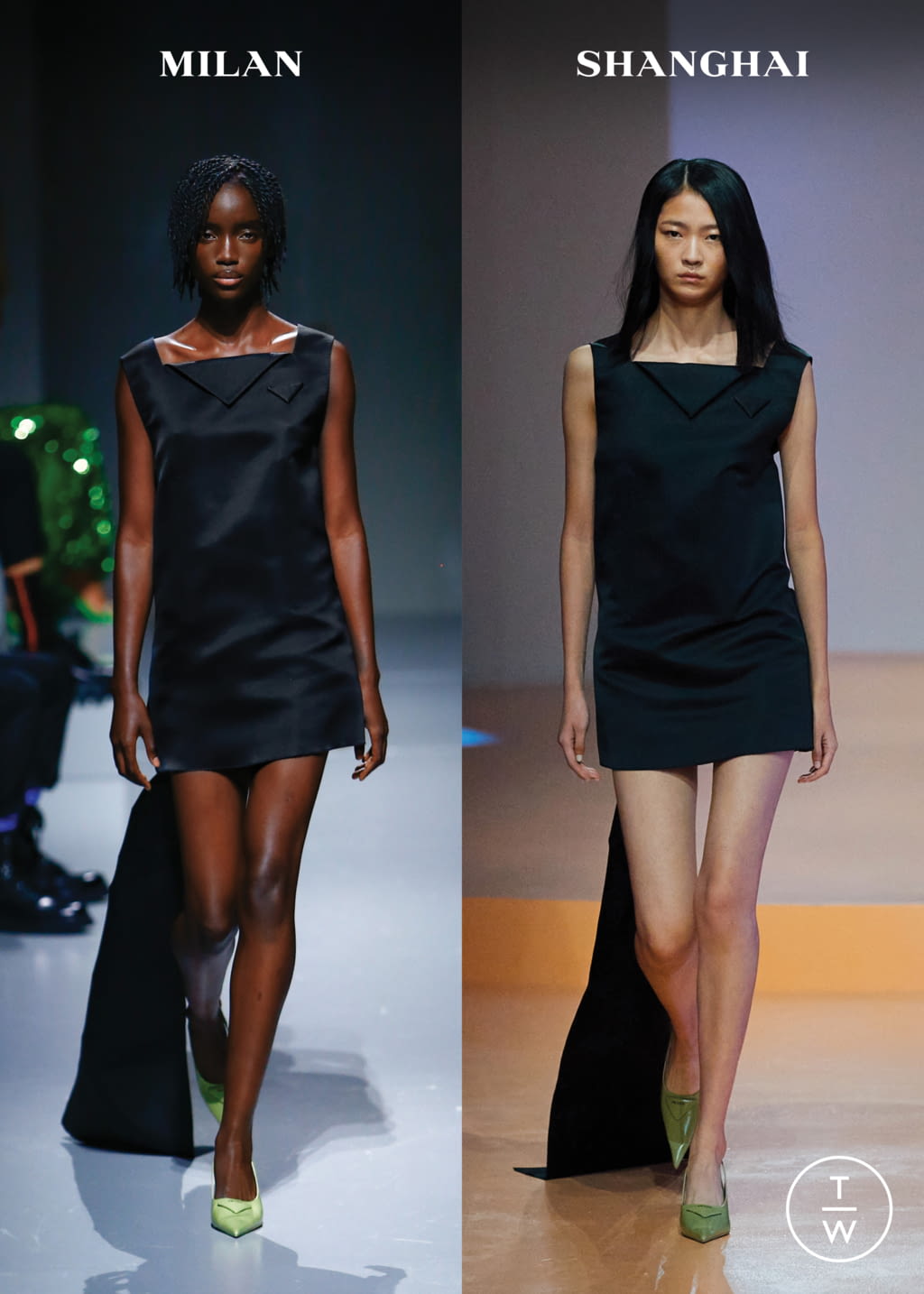 Fashion Week Milan Spring/Summer 2022 look 35 from the Prada collection womenswear