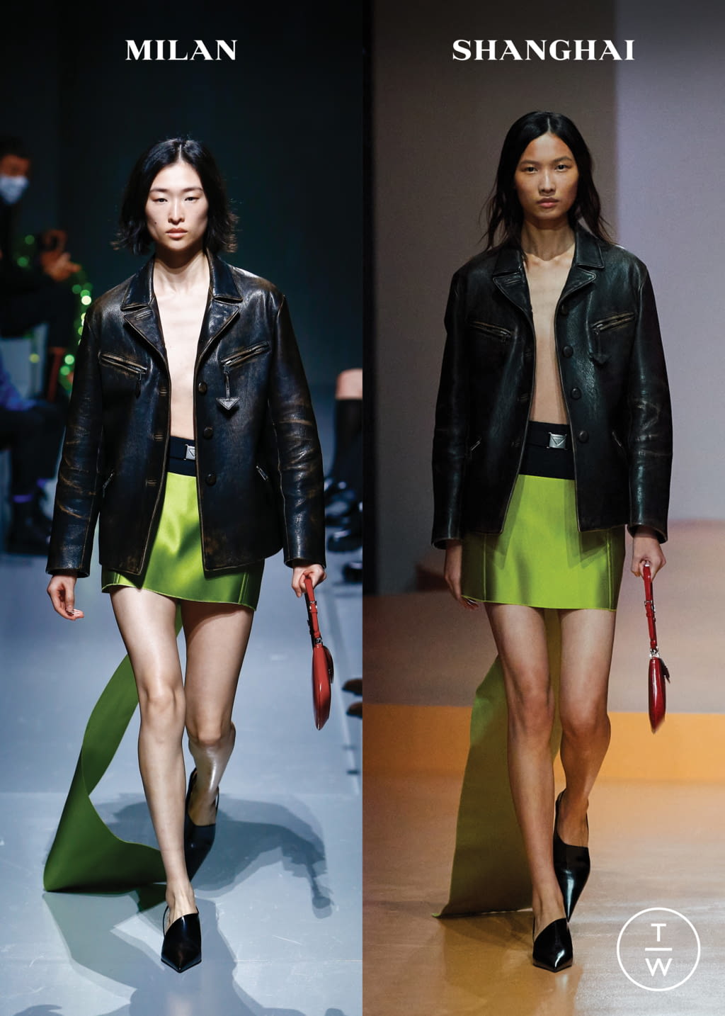Fashion Week Milan Spring/Summer 2022 look 9 de la collection Prada womenswear