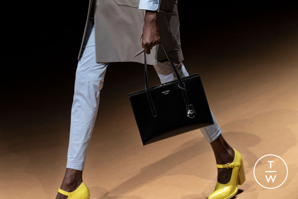 Fashion Week Milan Spring/Summer 2023 look 10 from the Prada collection womenswear accessories