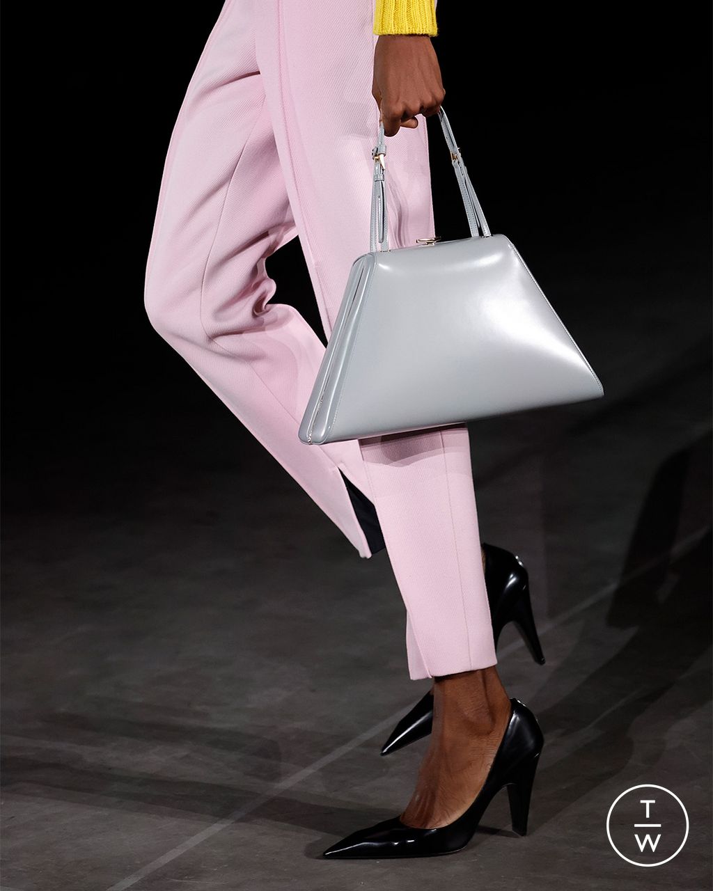 Fashion Week Milan Fall/Winter 2023 look 3 from the Prada collection womenswear accessories