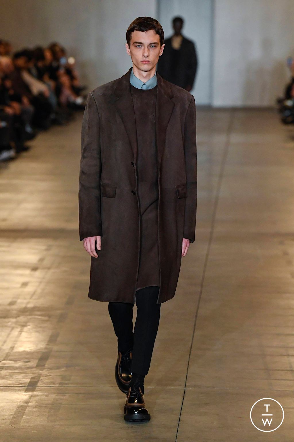 Fashion Week Milan Fall/Winter 2023 look 51 from the Prada collection 男装
