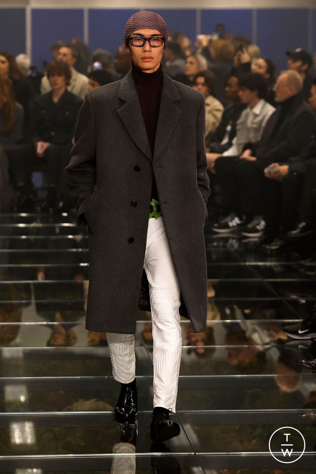 Fashion Week Milan Fall/Winter 2024 look 9 from the Prada collection 男装