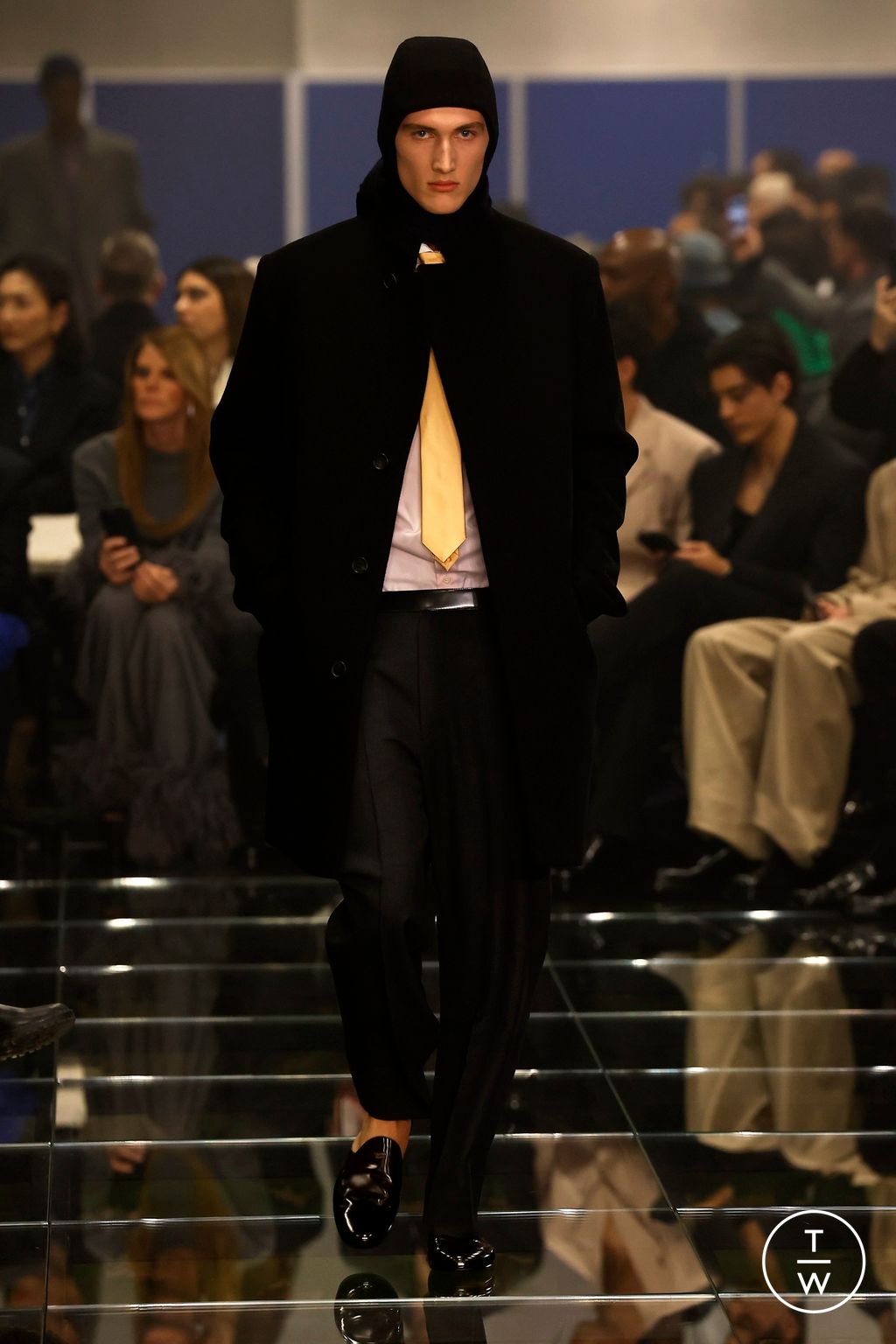 Fashion Week Milan Fall/Winter 2024 look 22 de la collection Prada menswear