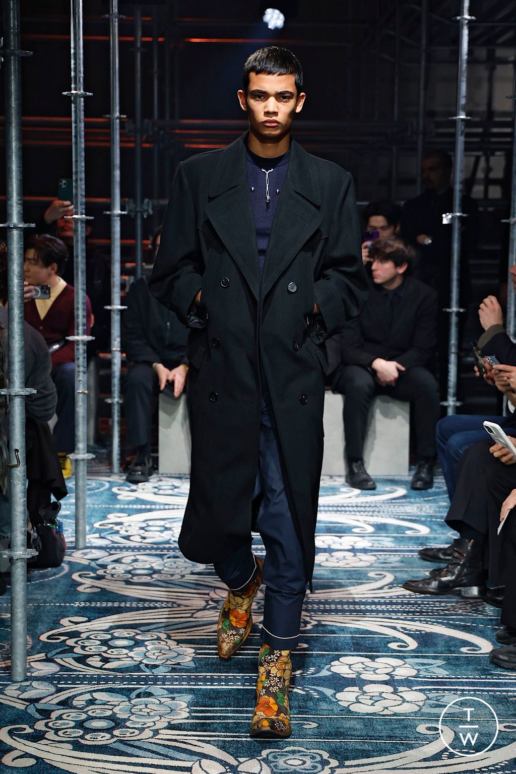 Fashion Week Milan Fall/Winter 2025 look 29 de la collection Prada menswear