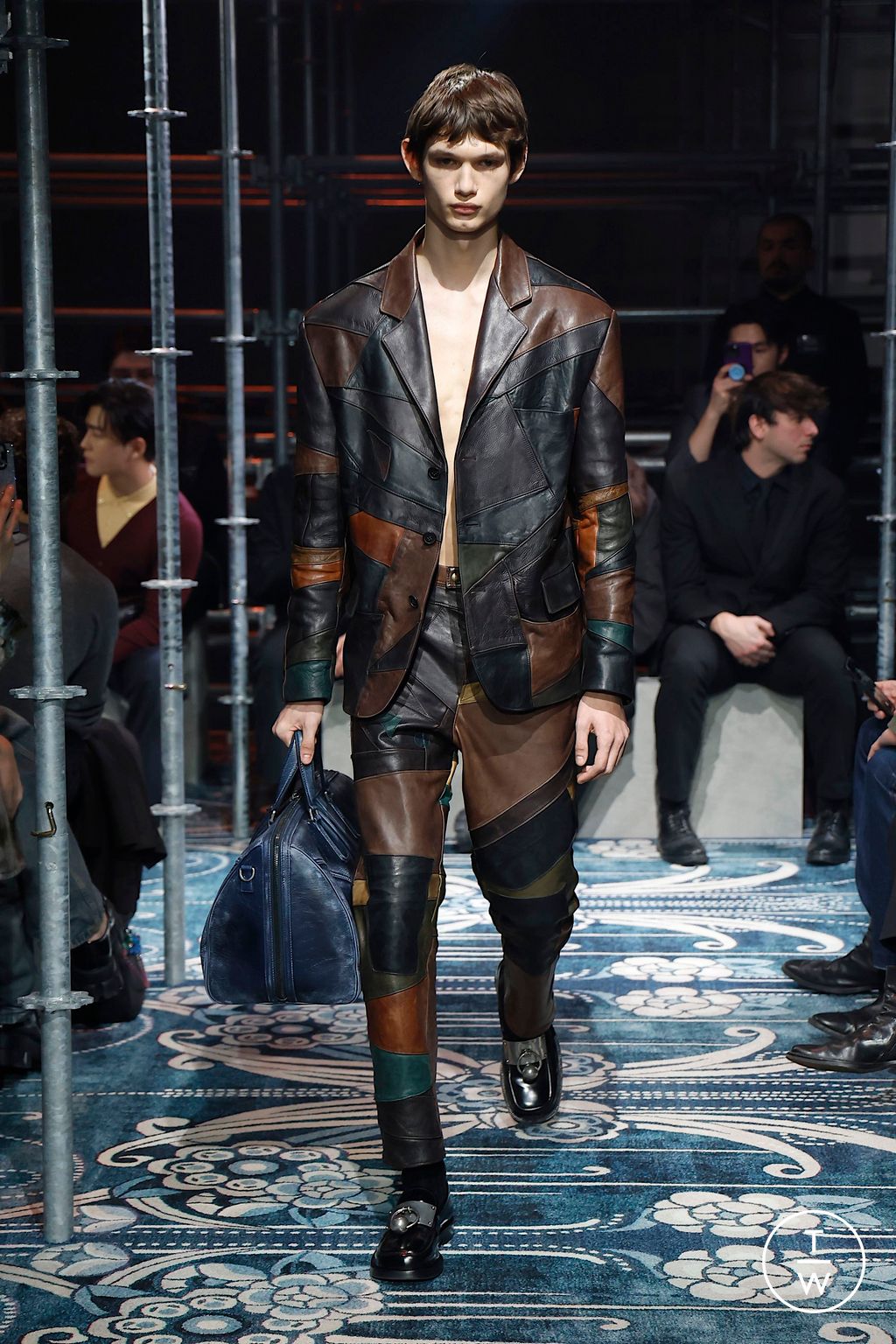 Fashion Week Milan Fall/Winter 2025 look 41 de la collection Prada menswear