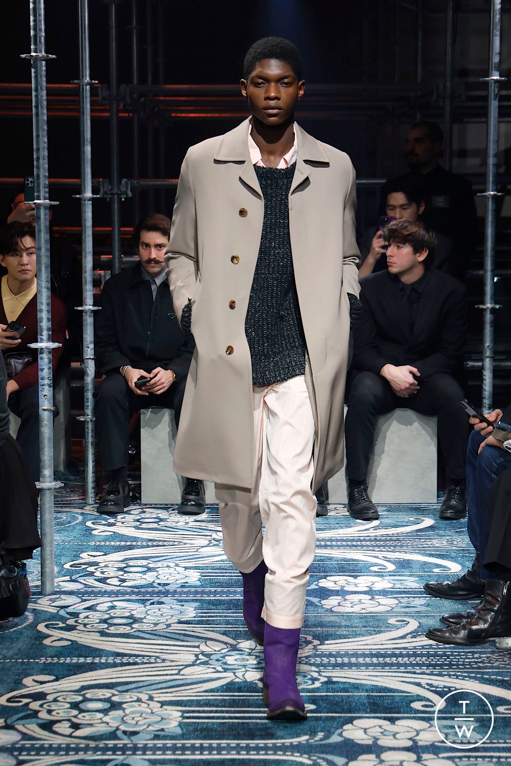 Fashion Week Milan Fall/Winter 2025 look 51 from the Prada collection menswear