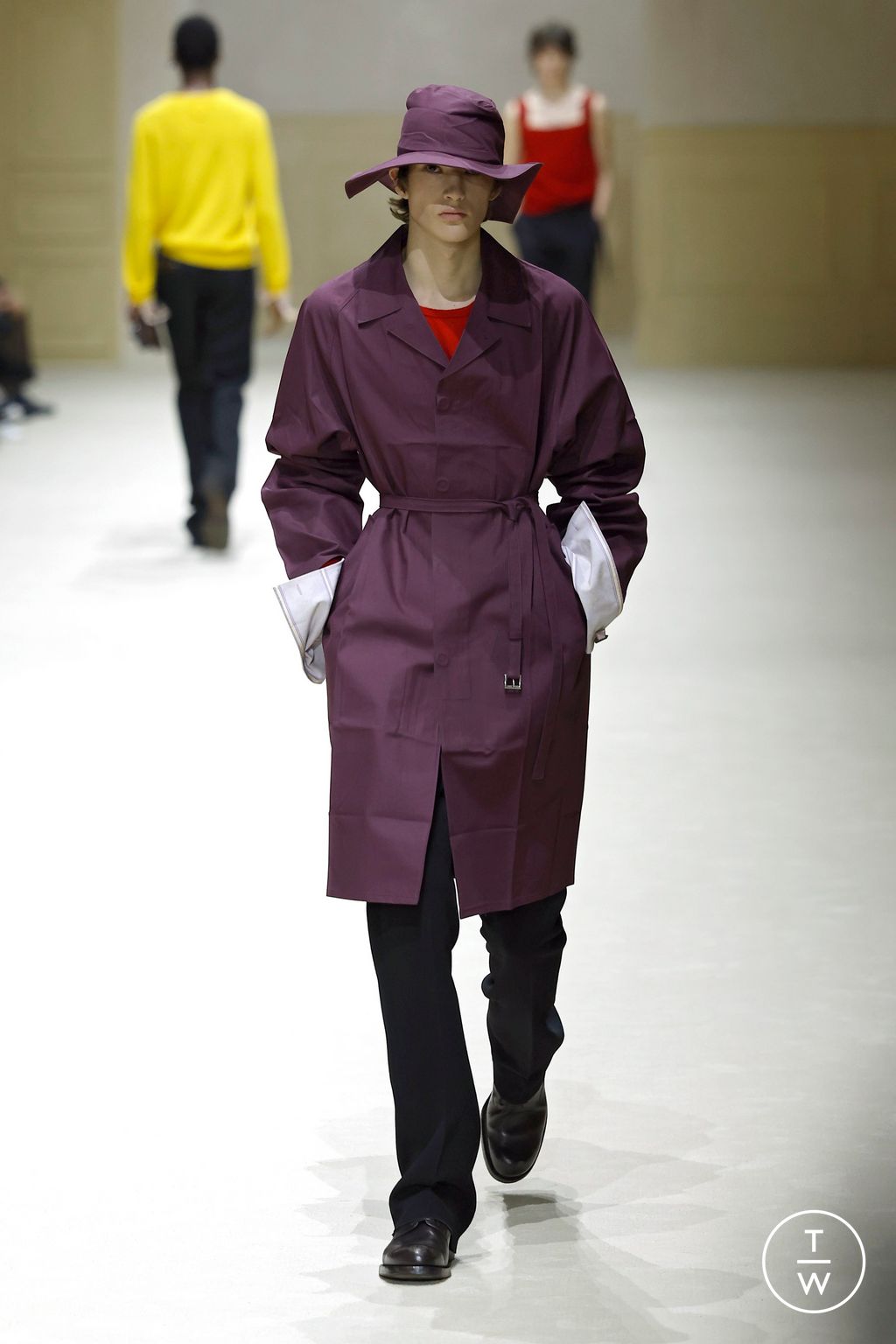 Fashion Week Milan Fall/Winter 2026 look 35 de la collection Prada menswear