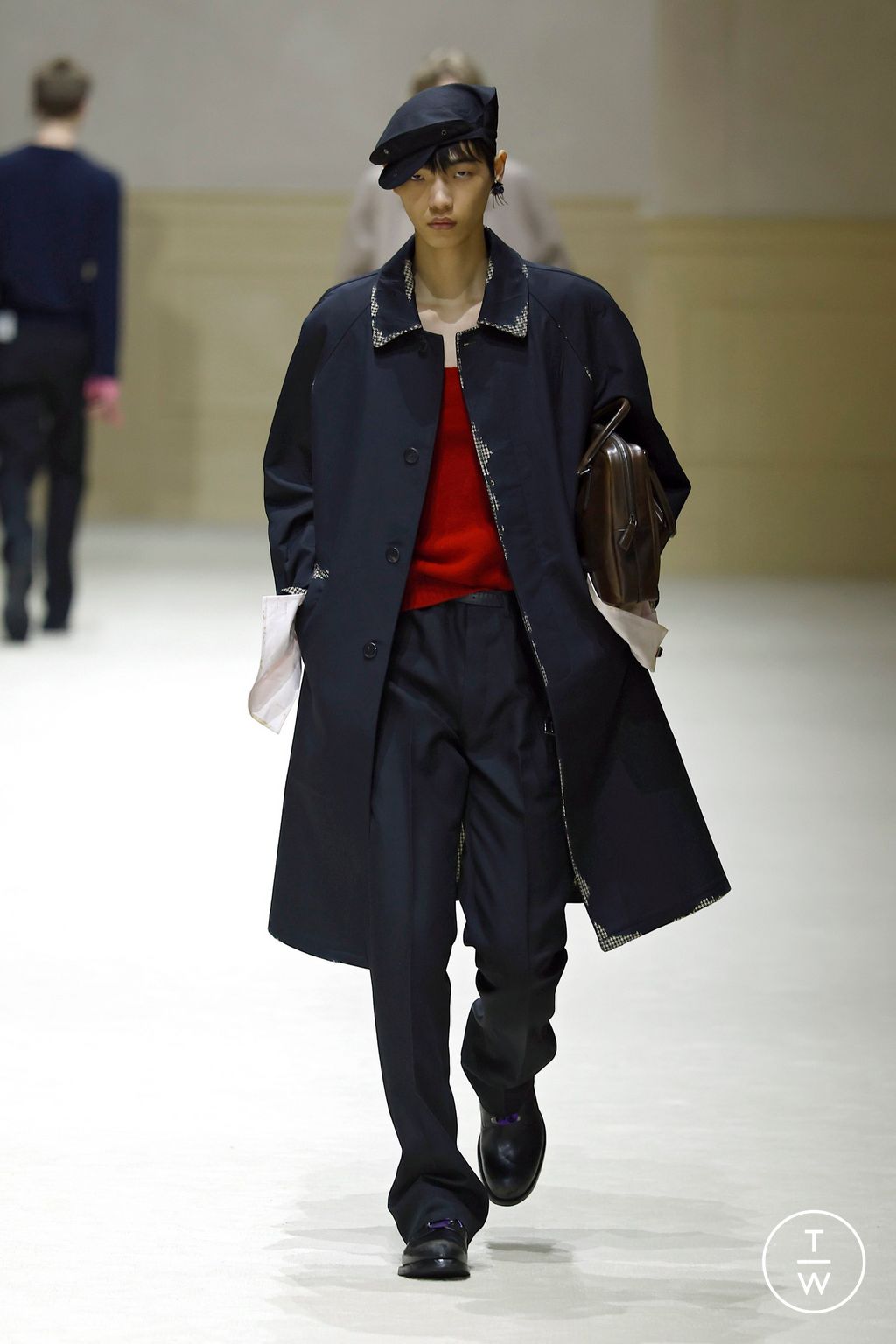 Fashion Week Milan Fall/Winter 2026 look 37 de la collection Prada menswear