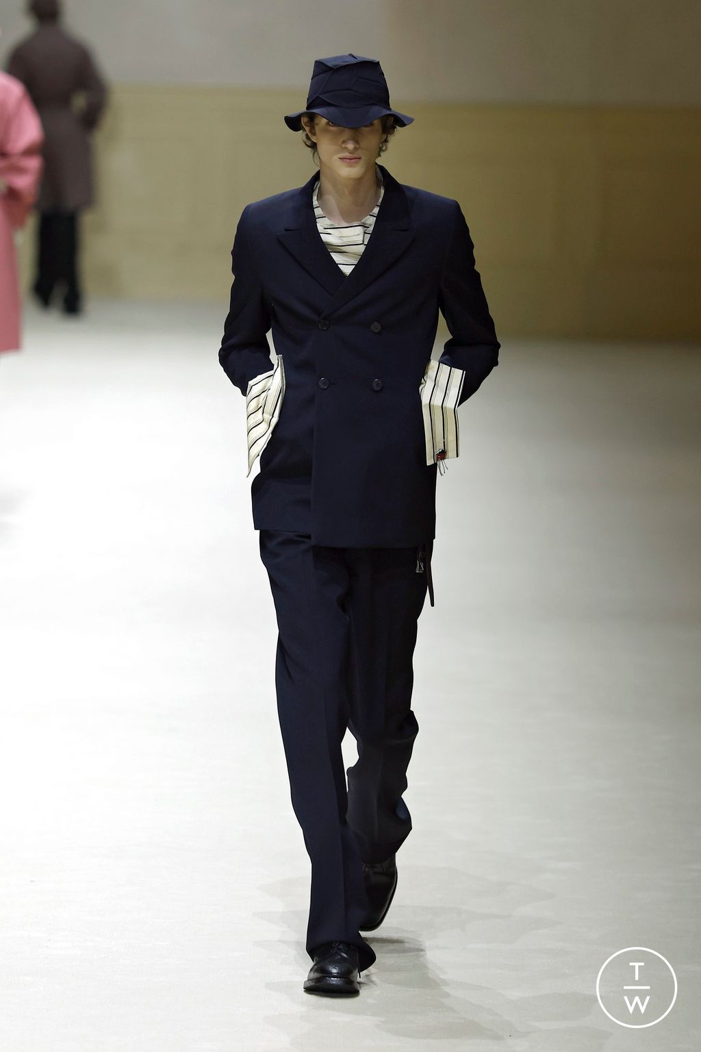 Fashion Week Milan Fall/Winter 2026 look 54 de la collection Prada menswear