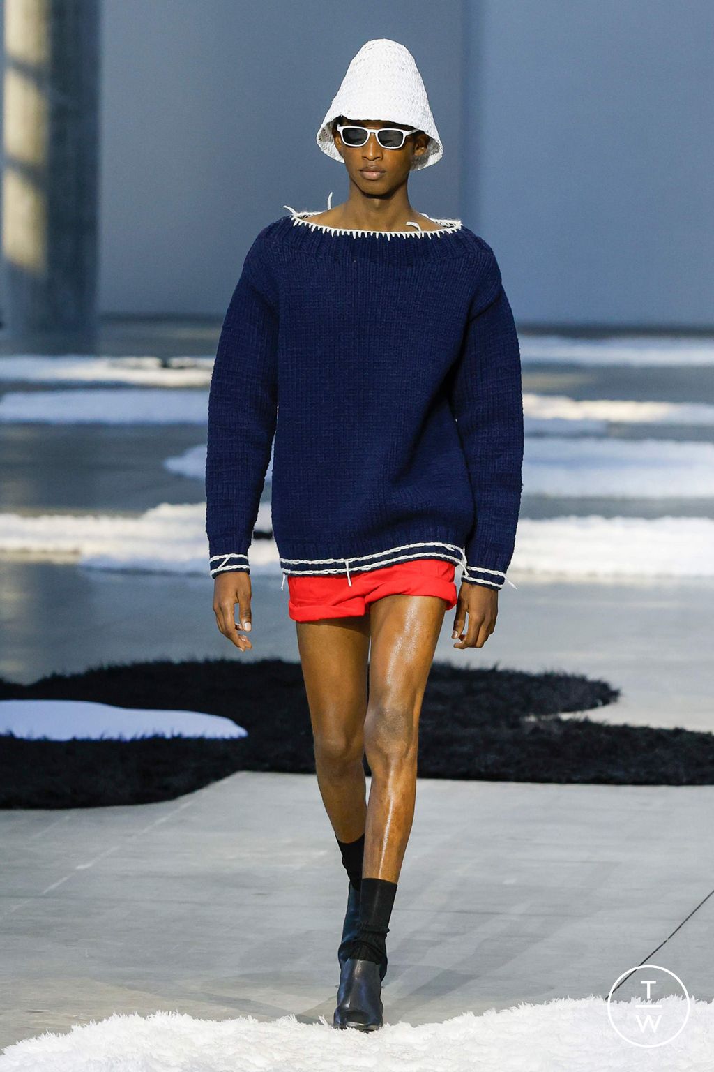 Fashion Week Milan Spring/Summer 2026 look 23 from the Prada collection menswear