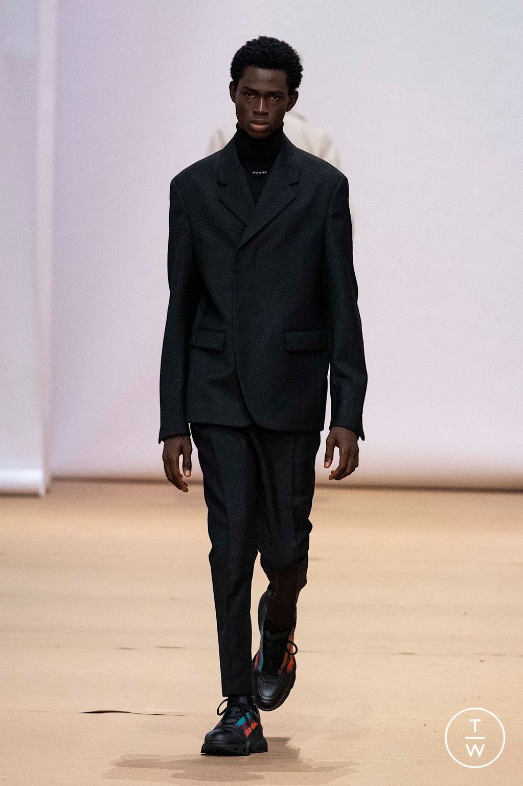 Fashion Week Milan Spring/Summer 2023 look 24 from the Prada collection 男装
