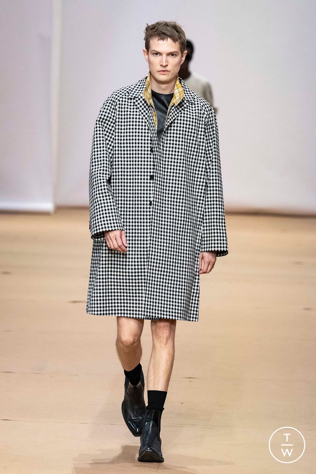Fashion Week Milan Spring/Summer 2023 look 38 from the Prada collection 男装
