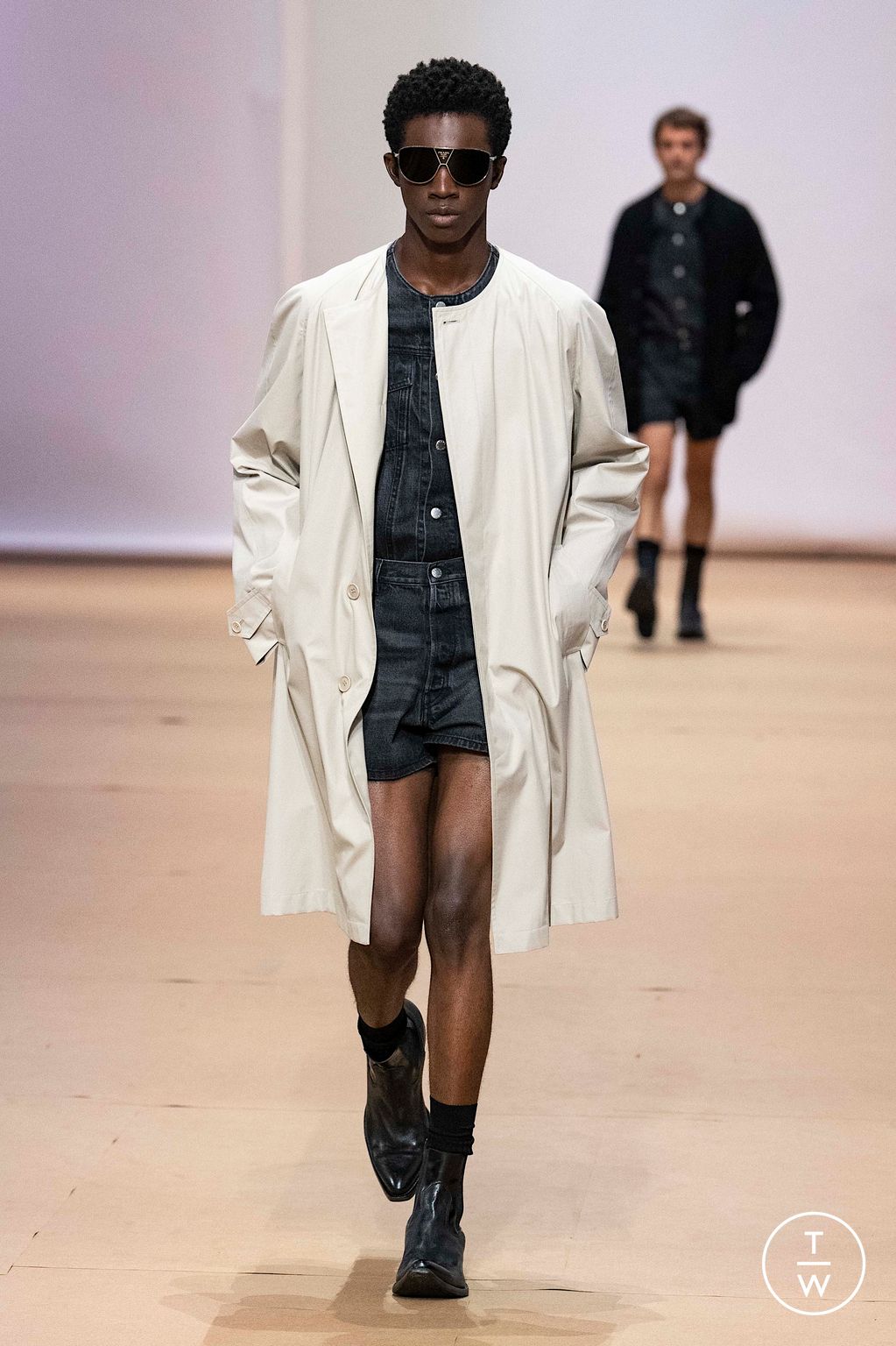 Fashion Week Milan Spring/Summer 2023 look 39 from the Prada collection 男装