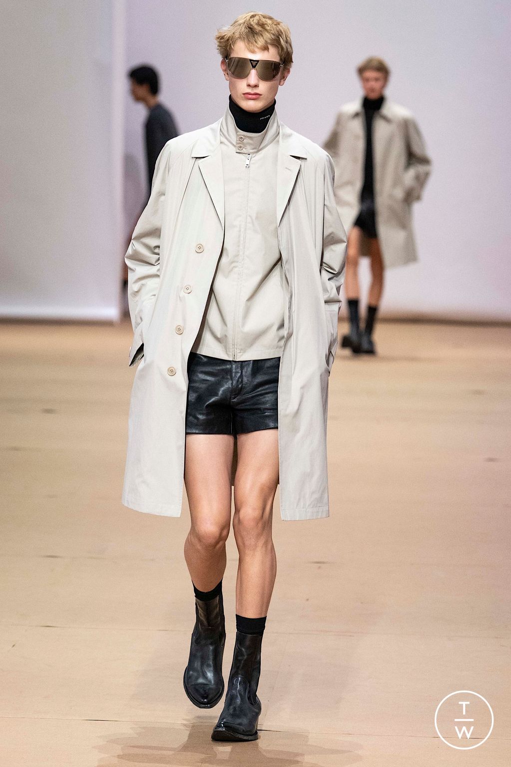Fashion Week Milan Spring/Summer 2023 look 46 from the Prada collection menswear