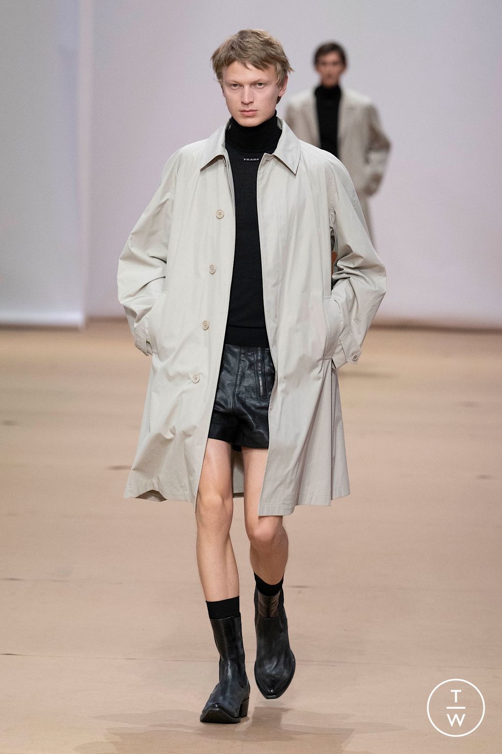 Fashion Week Milan Spring/Summer 2023 look 47 from the Prada collection 男装