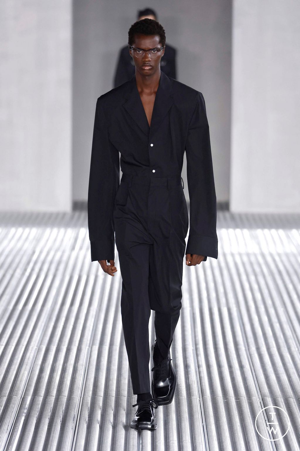 Fashion Week Milan Spring/Summer 2024 look 5 from the Prada collection 男装