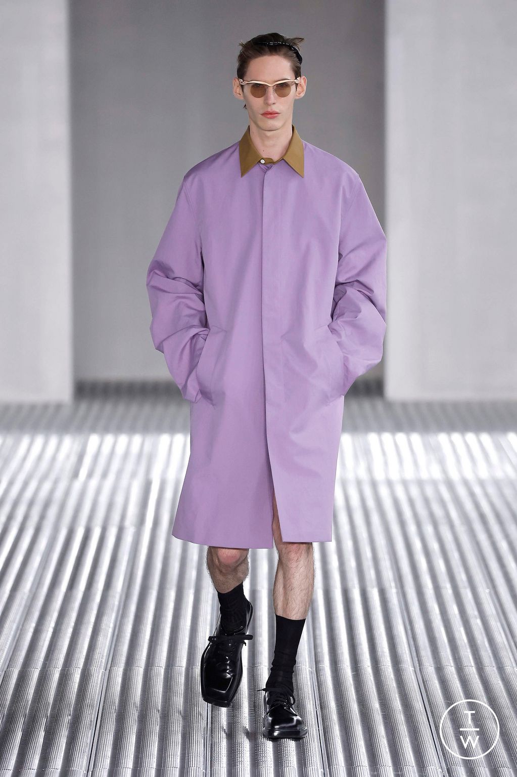 Fashion Week Milan Spring/Summer 2024 look 18 from the Prada collection menswear
