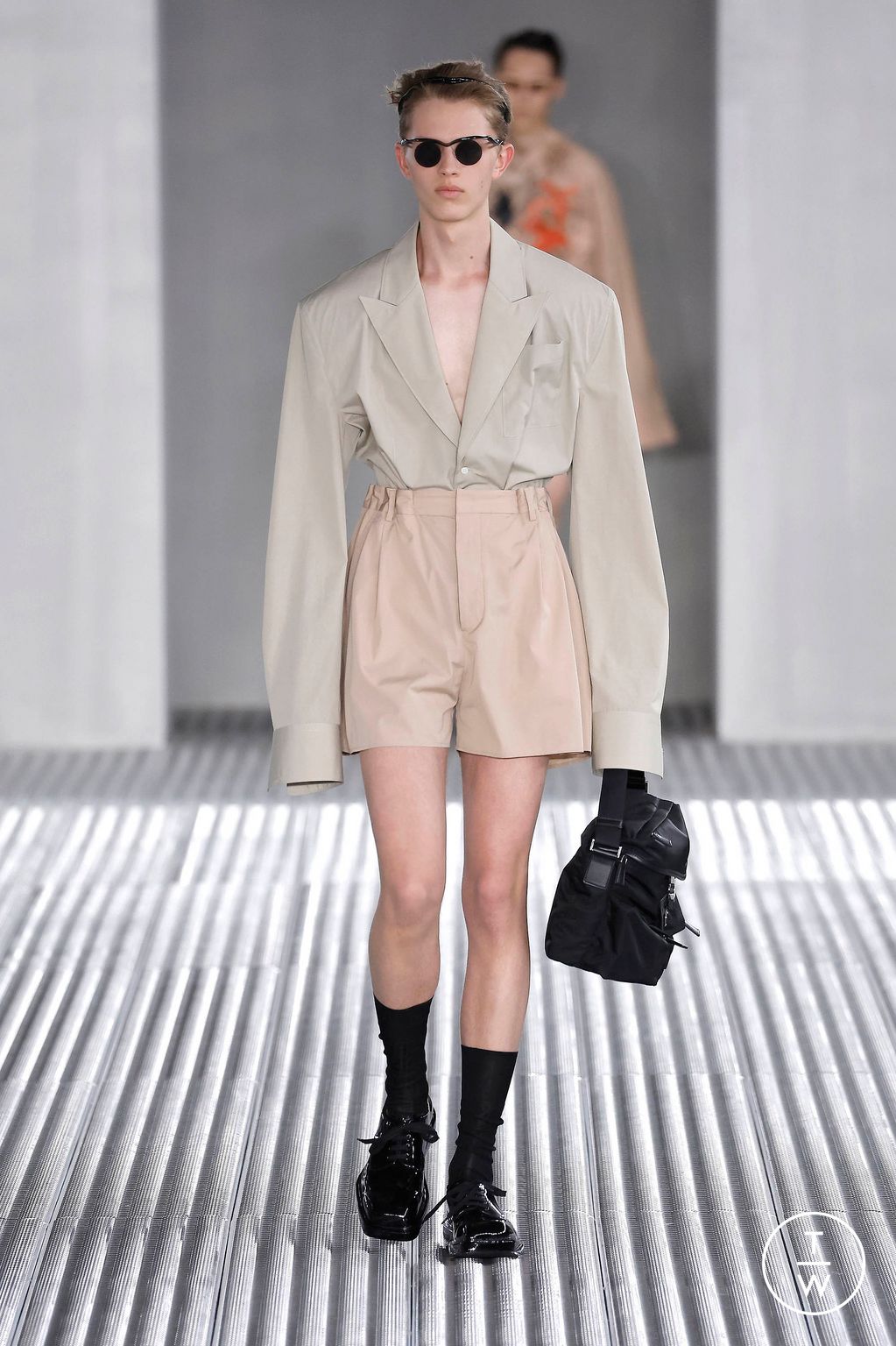 Fashion Week Milan Spring/Summer 2024 look 24 de la collection Prada menswear