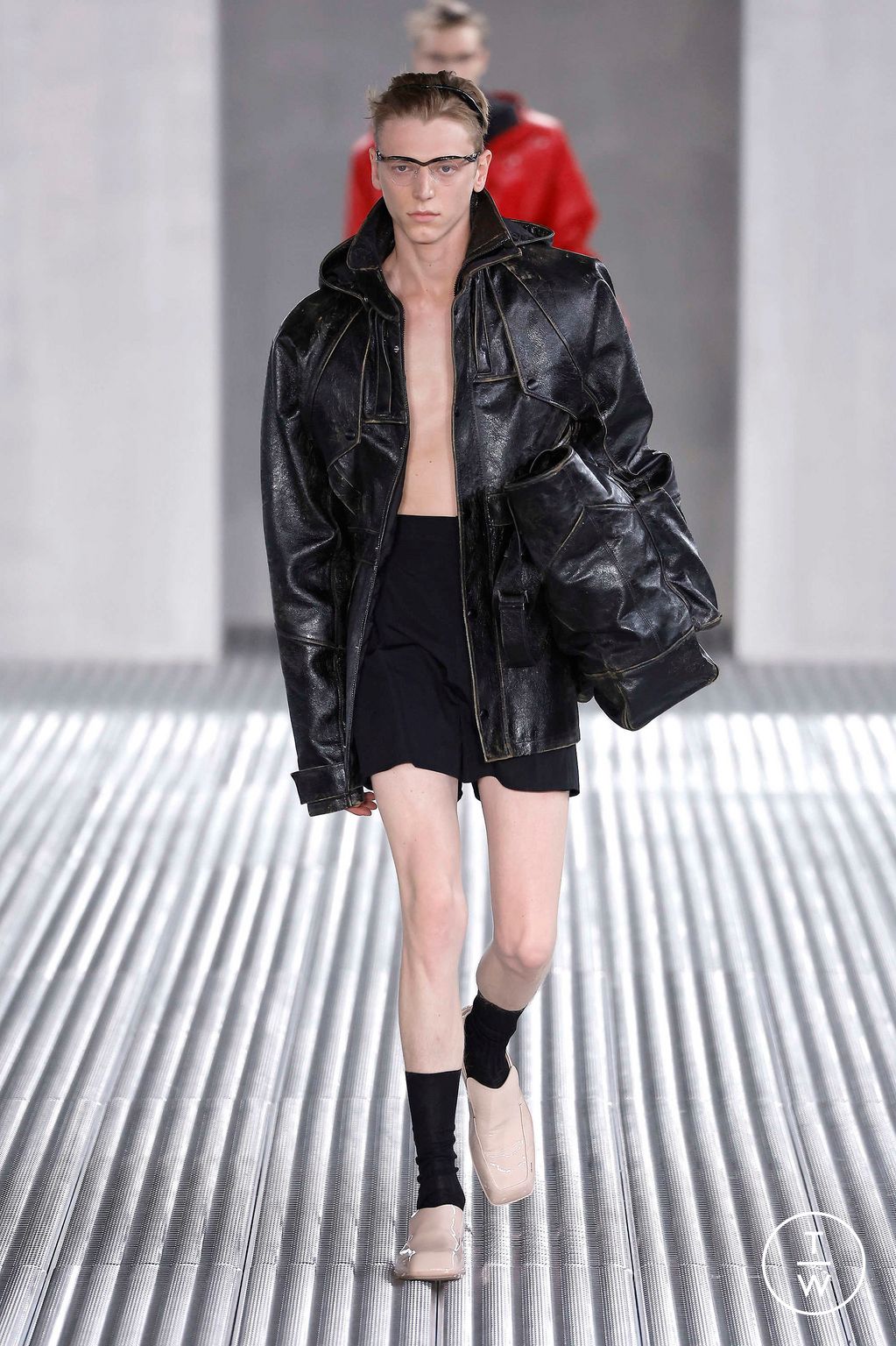 Fashion Week Milan Spring/Summer 2024 look 32 from the Prada collection menswear