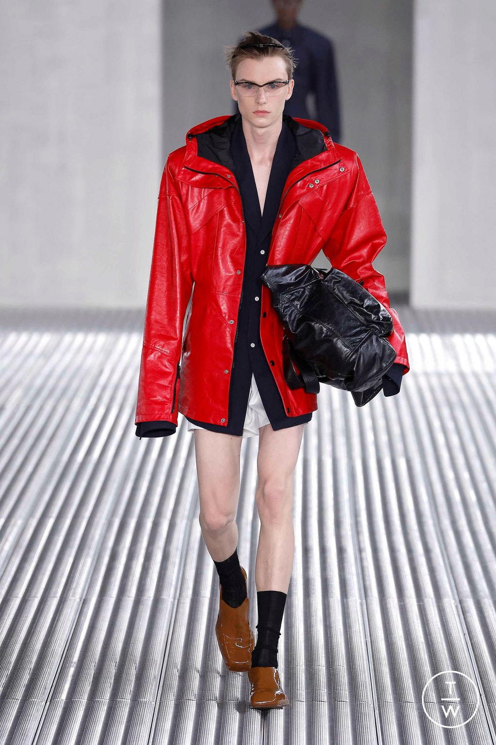 Fashion Week Milan Spring/Summer 2024 look 33 from the Prada collection menswear