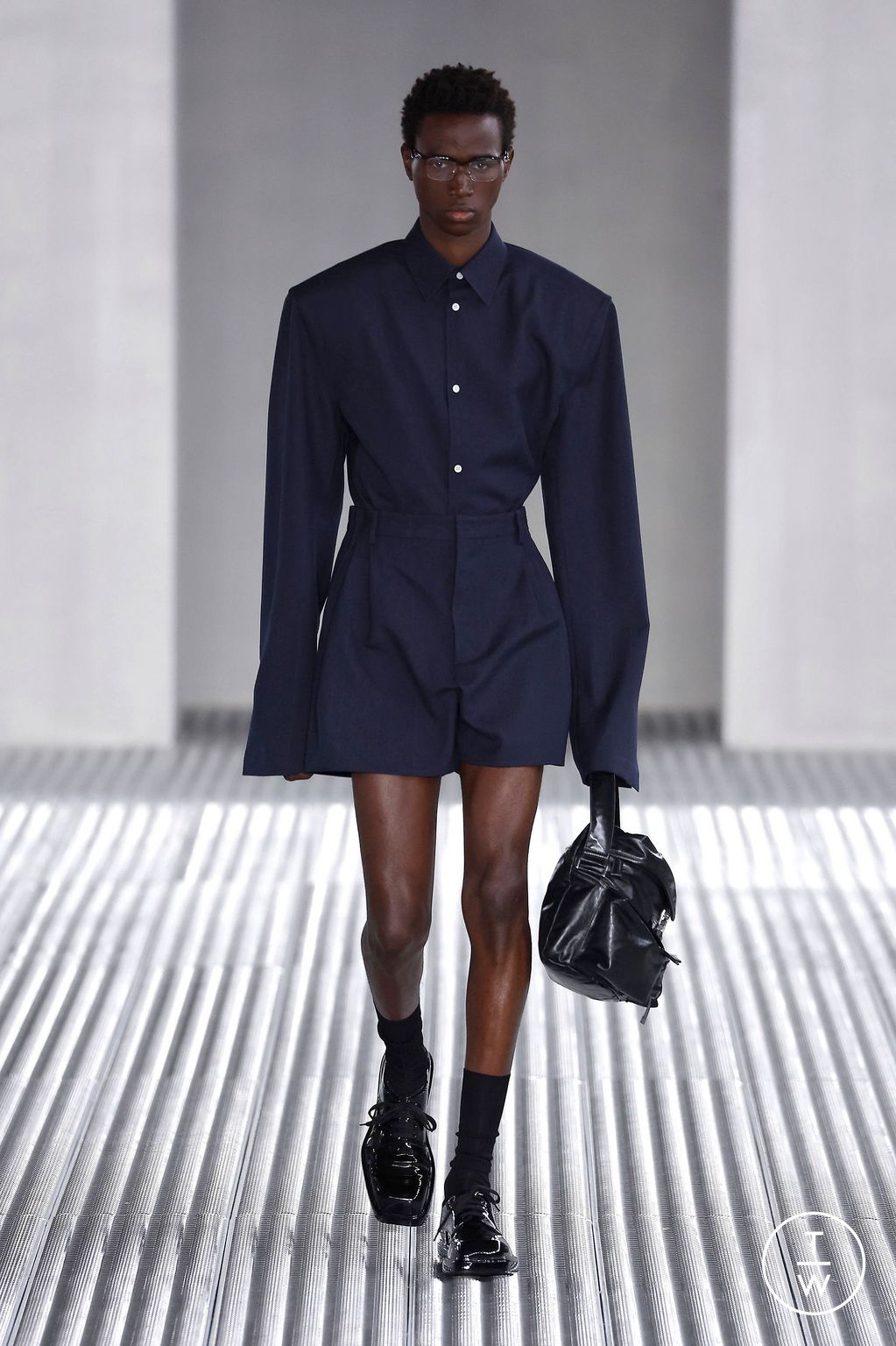 Fashion Week Milan Spring/Summer 2024 look 34 from the Prada collection menswear